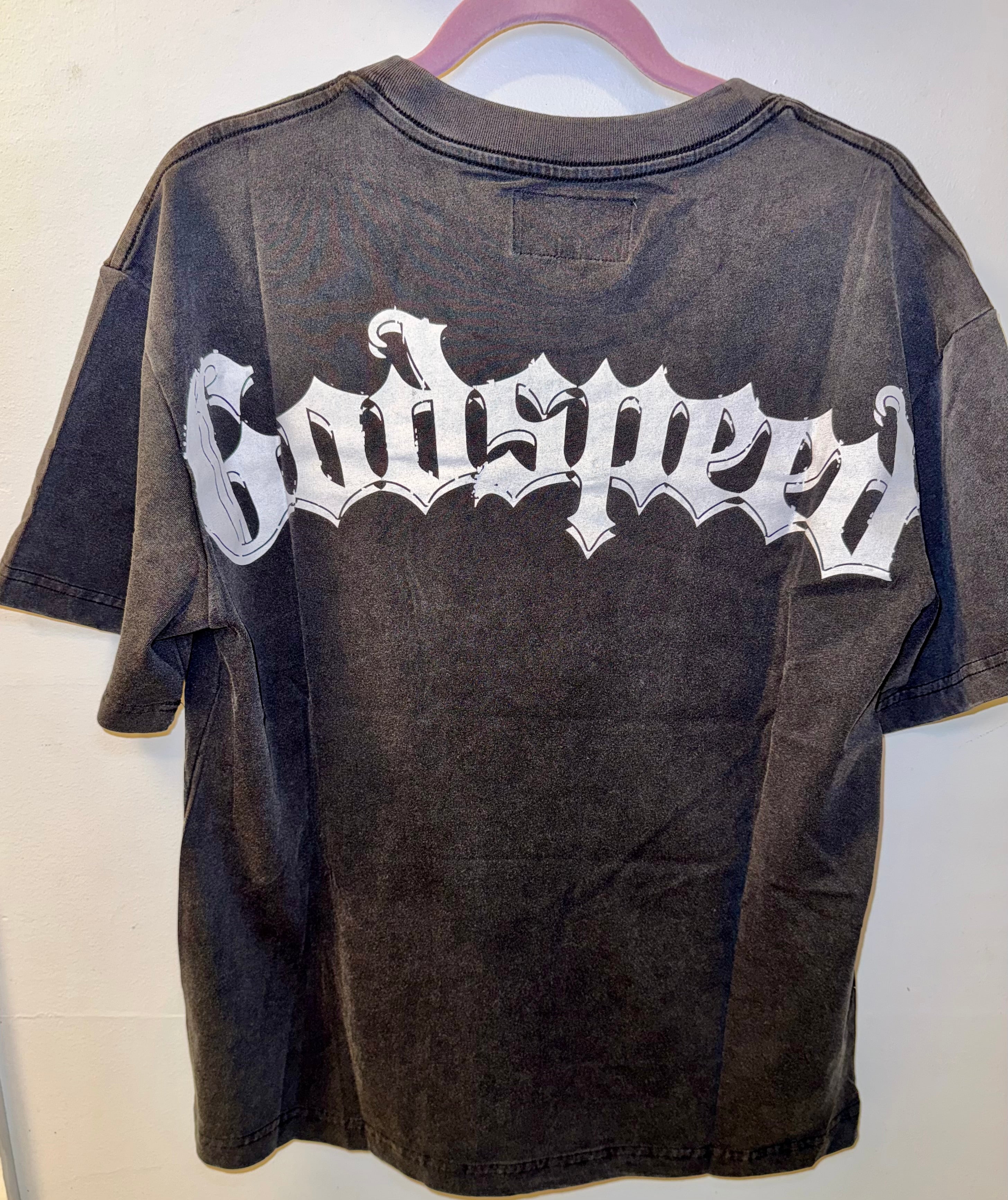 Oversized T-shirt for men color black