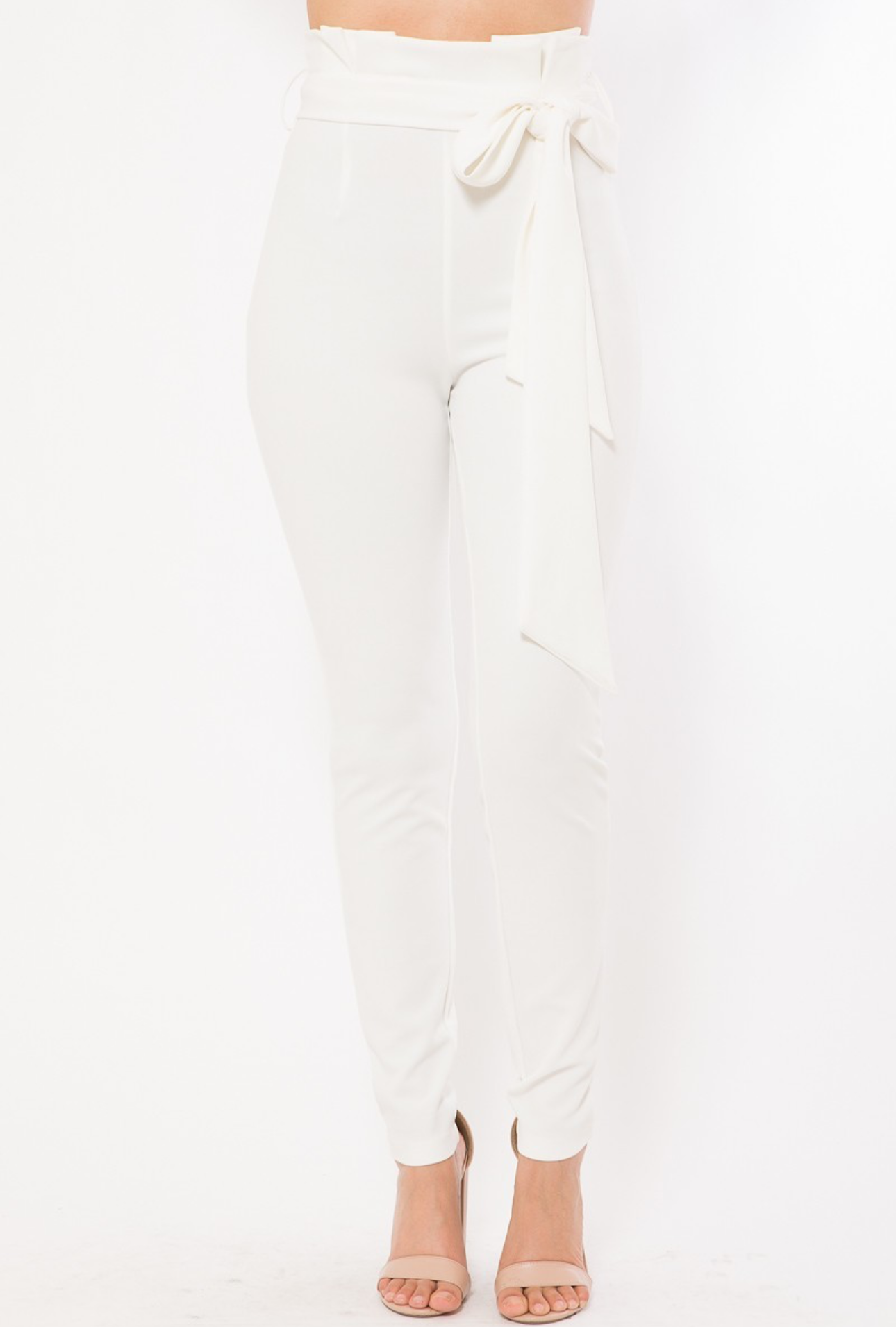High waist fashion skinny pants
