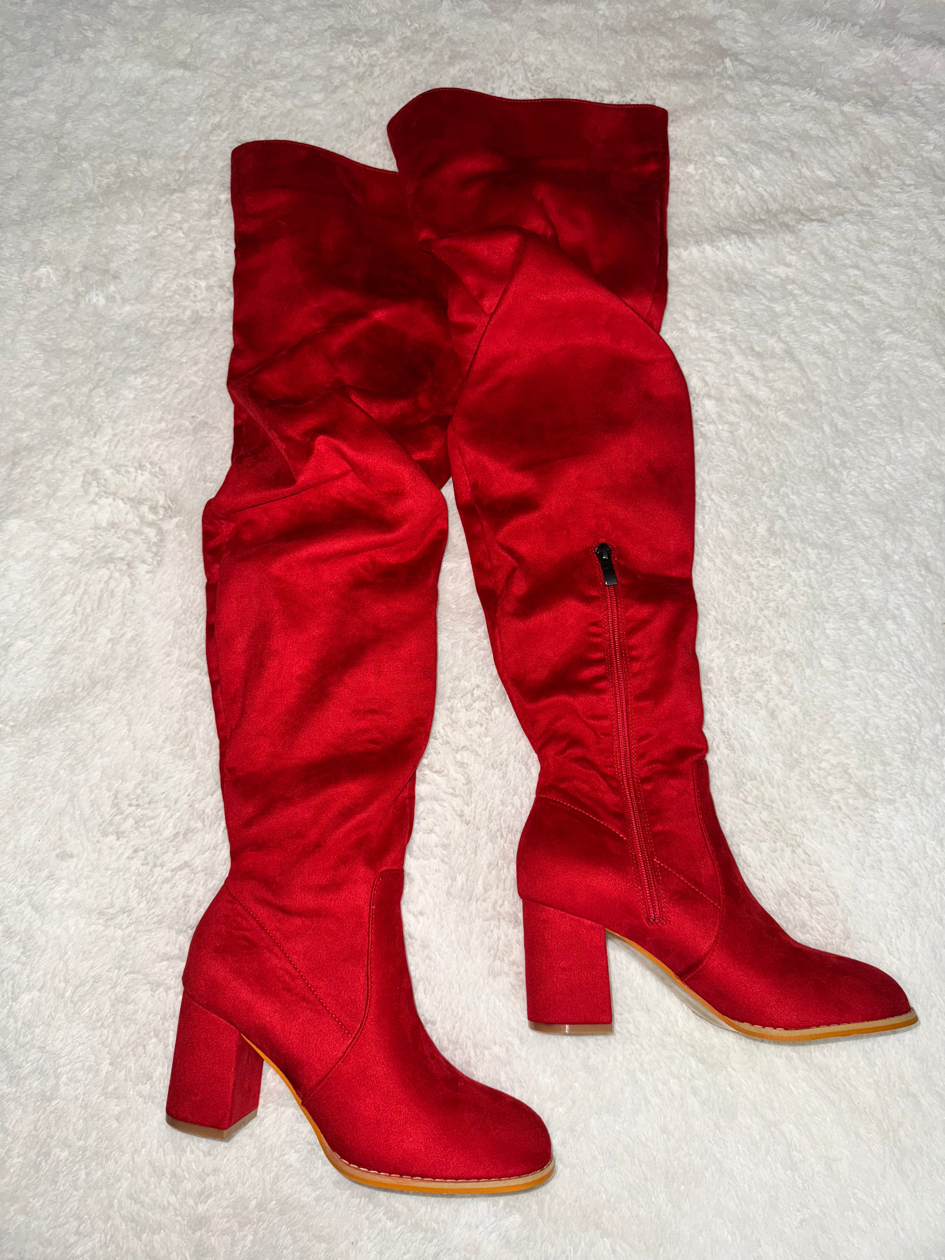 Women’s boots RED