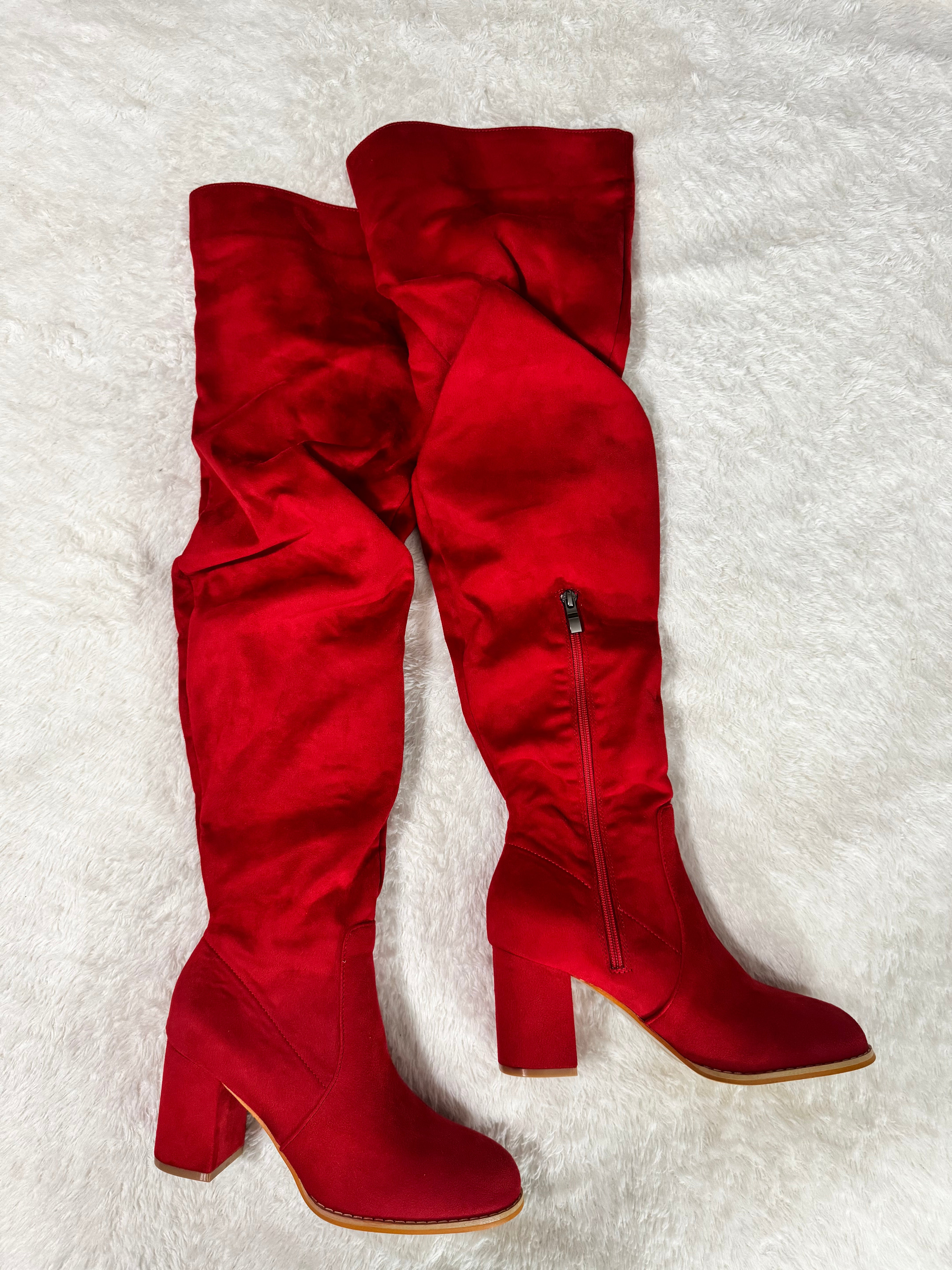 Women’s boots RED