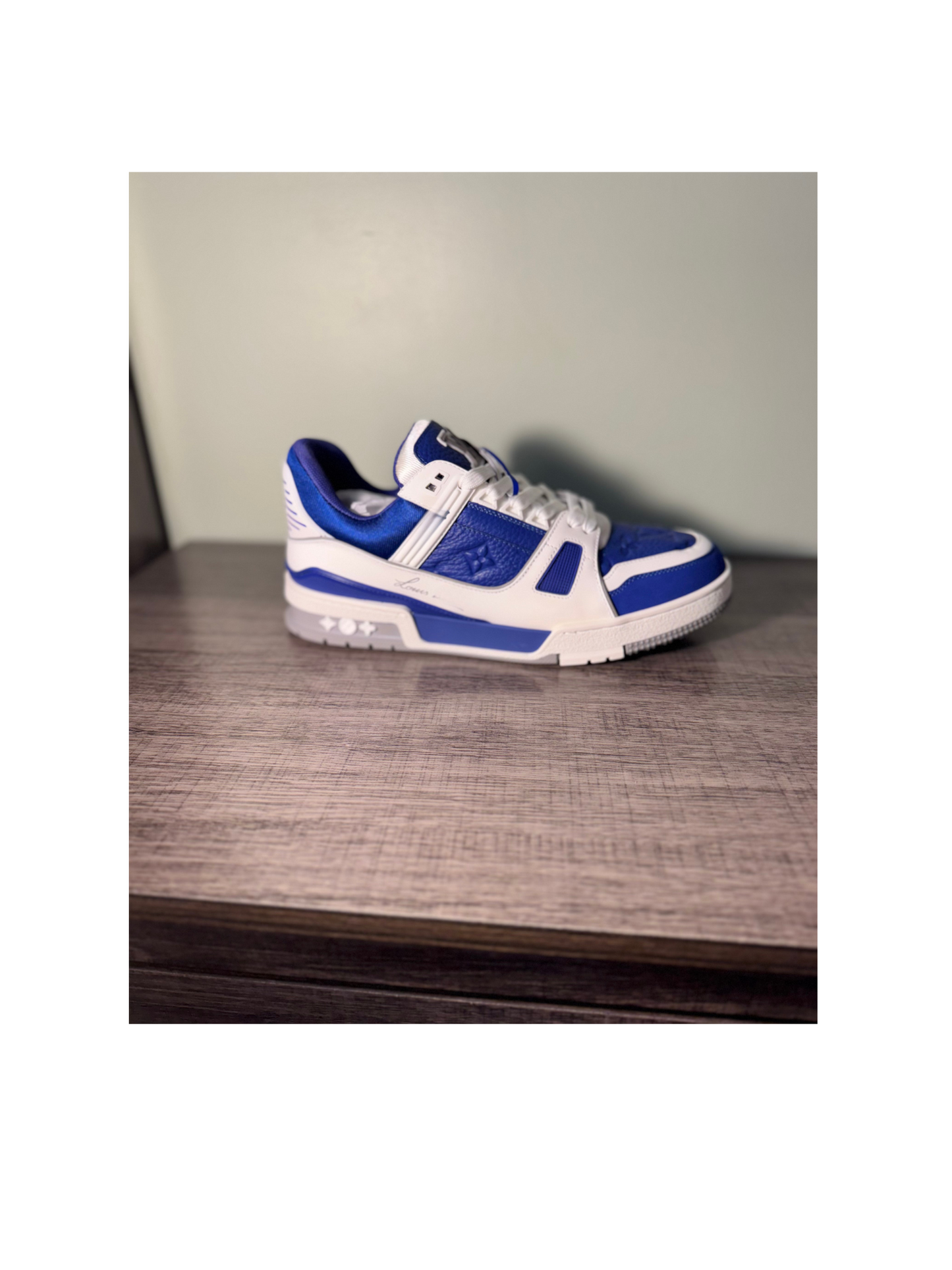 Trainer Sneakers Color Blue