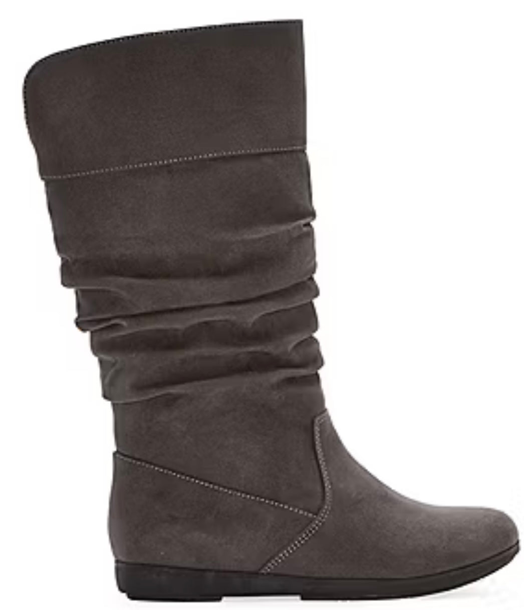 Women Korba Flat Heels Slouch Boots