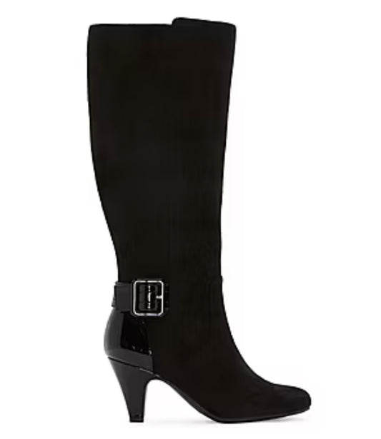 Womens Savio Cone Heel Dress Boots