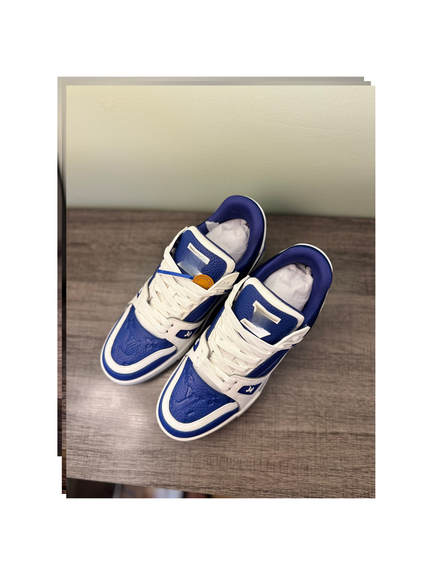 Trainer Sneakers Color Blue