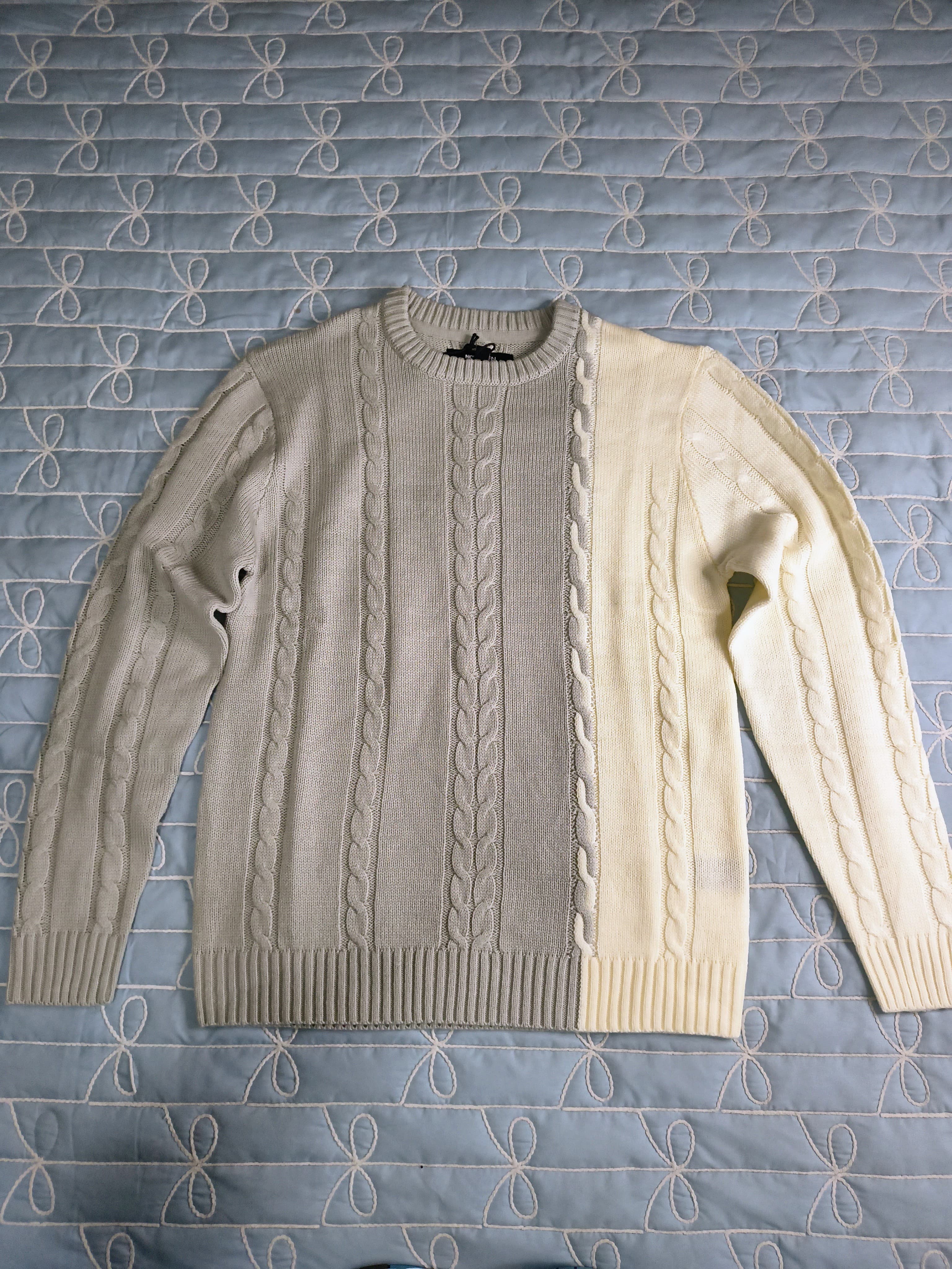 Cody Cable Knit Sweater Collage